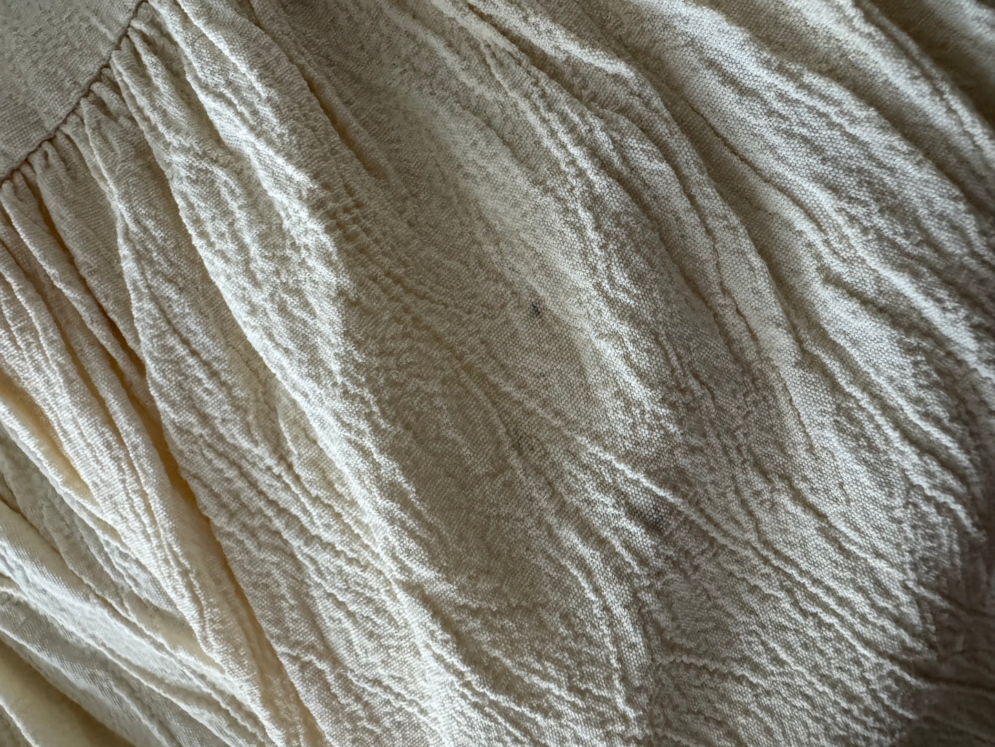 Double D Ranch Wear Broom Skirt in Cream
