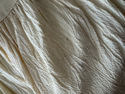 Double D Ranch Wear Broom Skirt in Cream