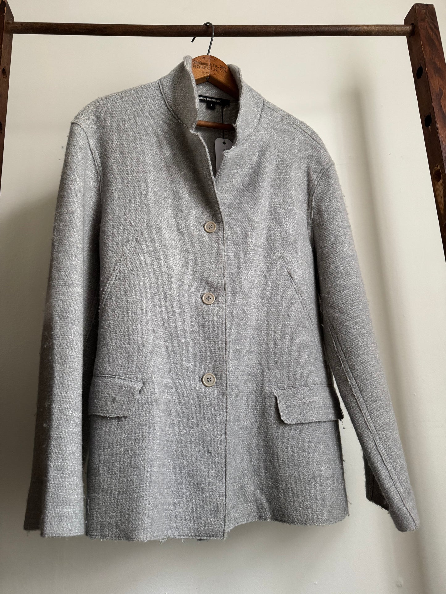 Reclaimed John Patrick Wool Barn Coat