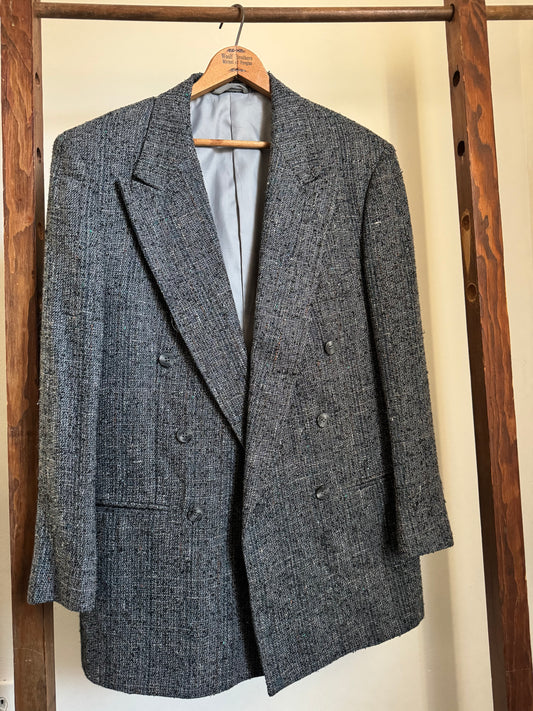 Oleg Cassini Silk Sport Coat in Tweed