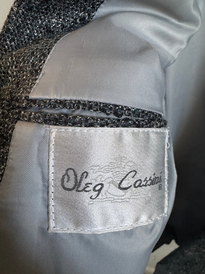 Oleg Cassini Silk Sport Coat in Tweed