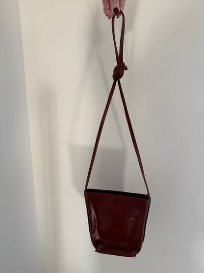 Little Leather Bag in Toffee