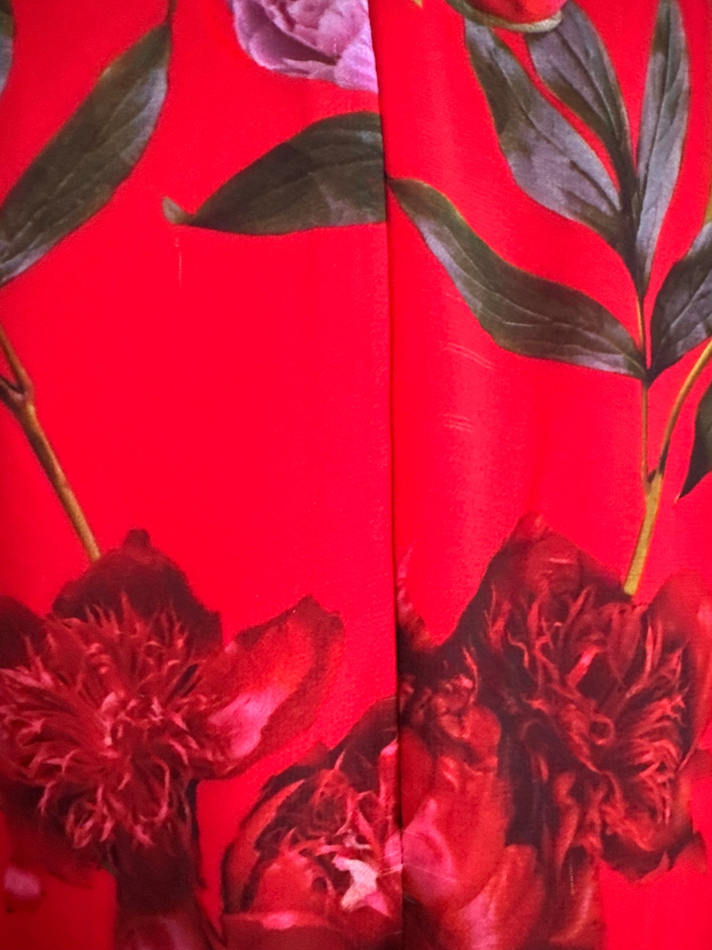 Erin Fetherston Strapless Floral Gown