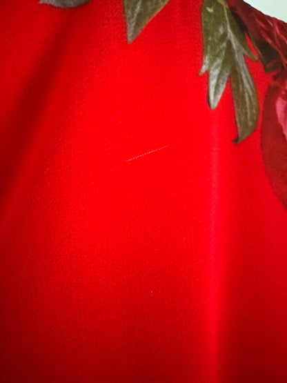 Erin Fetherston Strapless Floral Gown