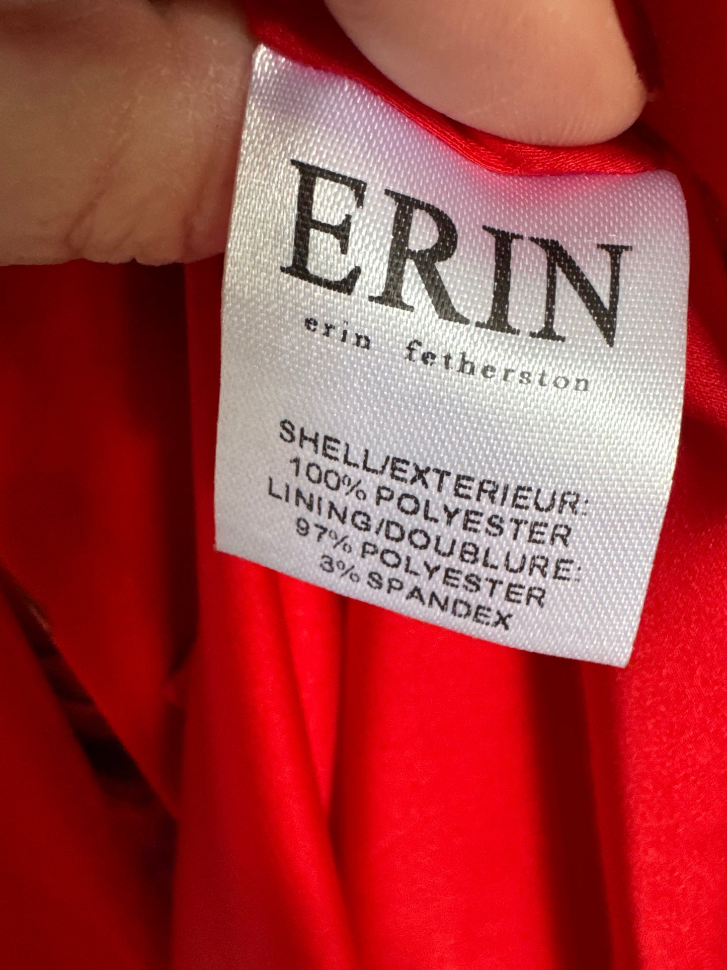 Erin Fetherston Strapless Floral Gown