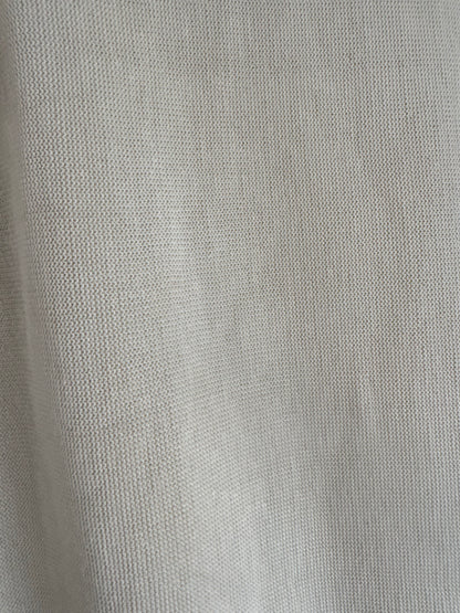 Keith Abrams Knit Long Sleeve Dress in Cream