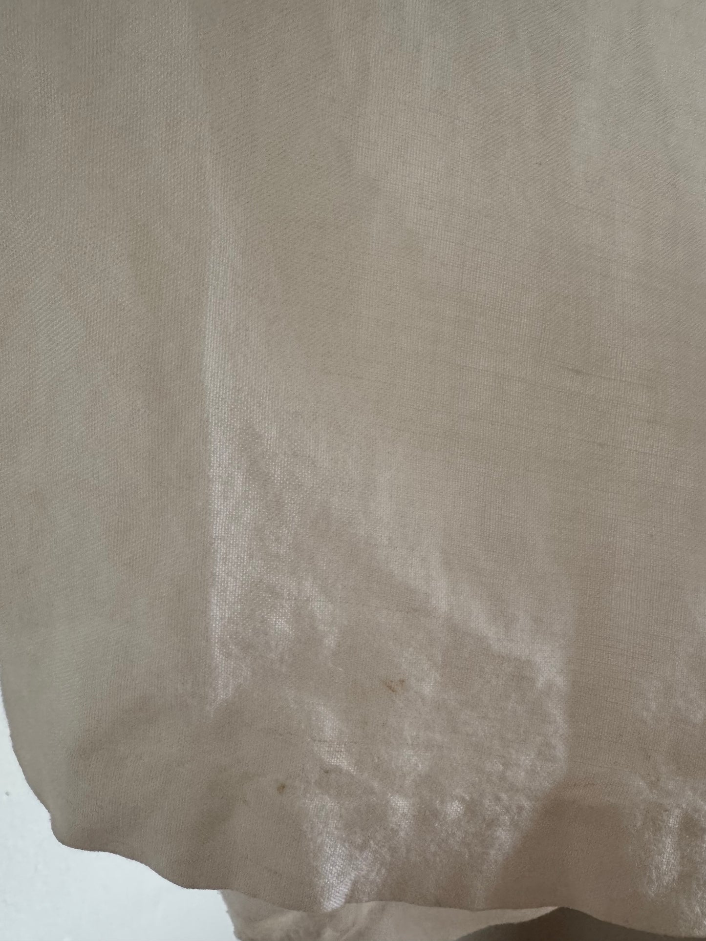 Vintage Kathie Lee Krewel Ramie Dress in White