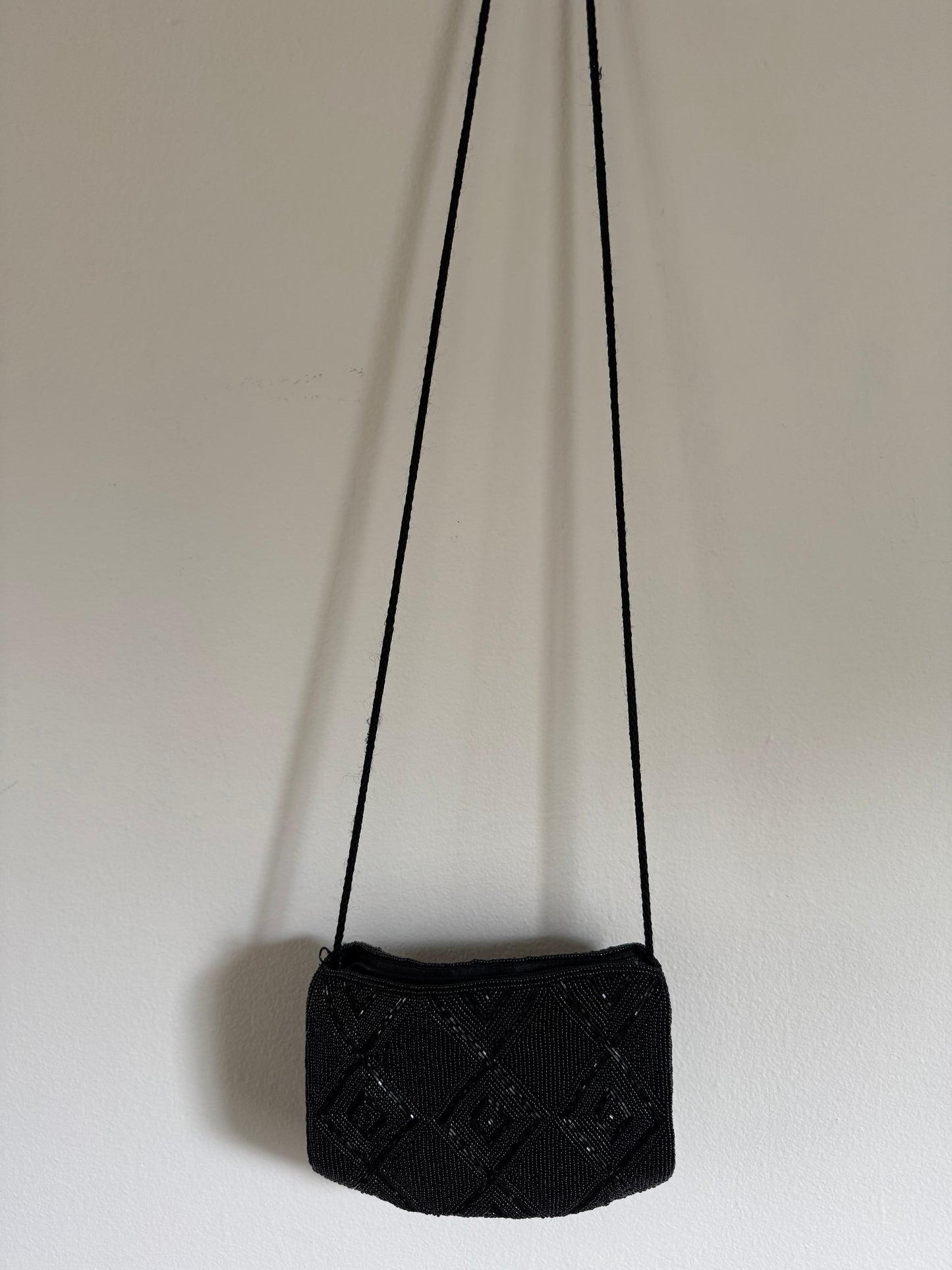 Beaded Purse in Black
