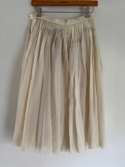 Arbe Vintage Airy Skirt in Ecru