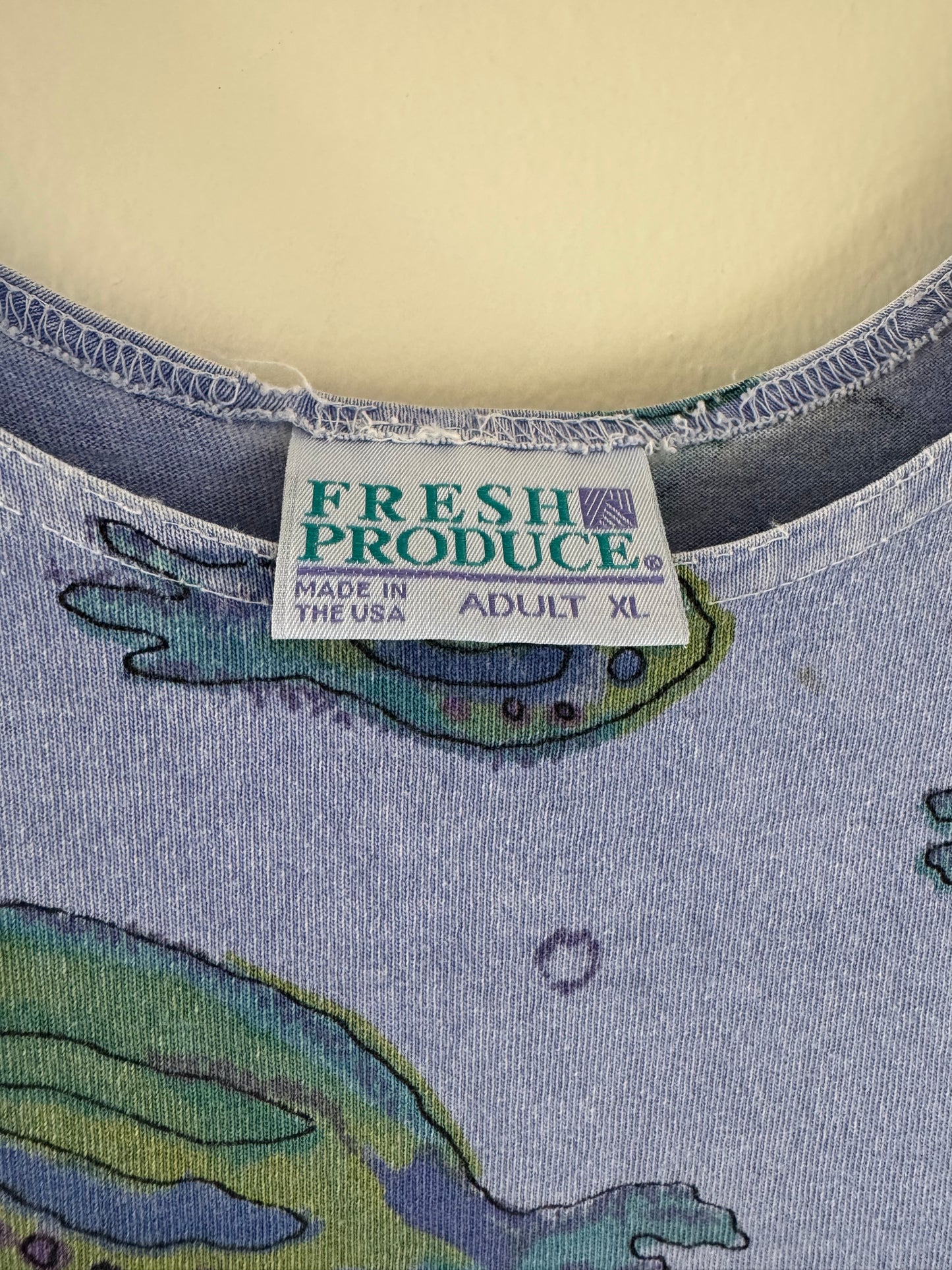 Fresh Produce Cotton Fish Dress in Blue