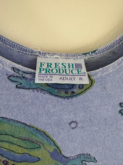 Fresh Produce Cotton Fish Dress in Blue