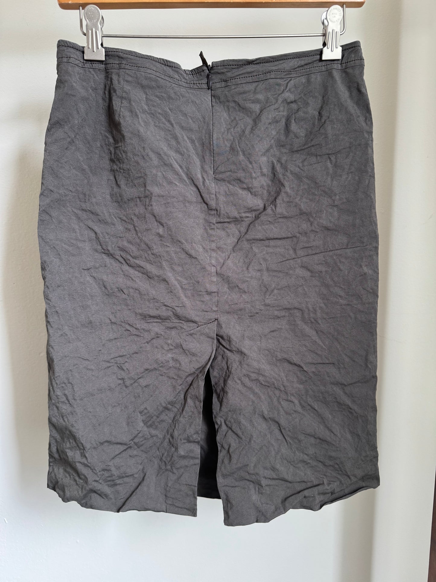 Reclaimed Cividini Skirt in Tar