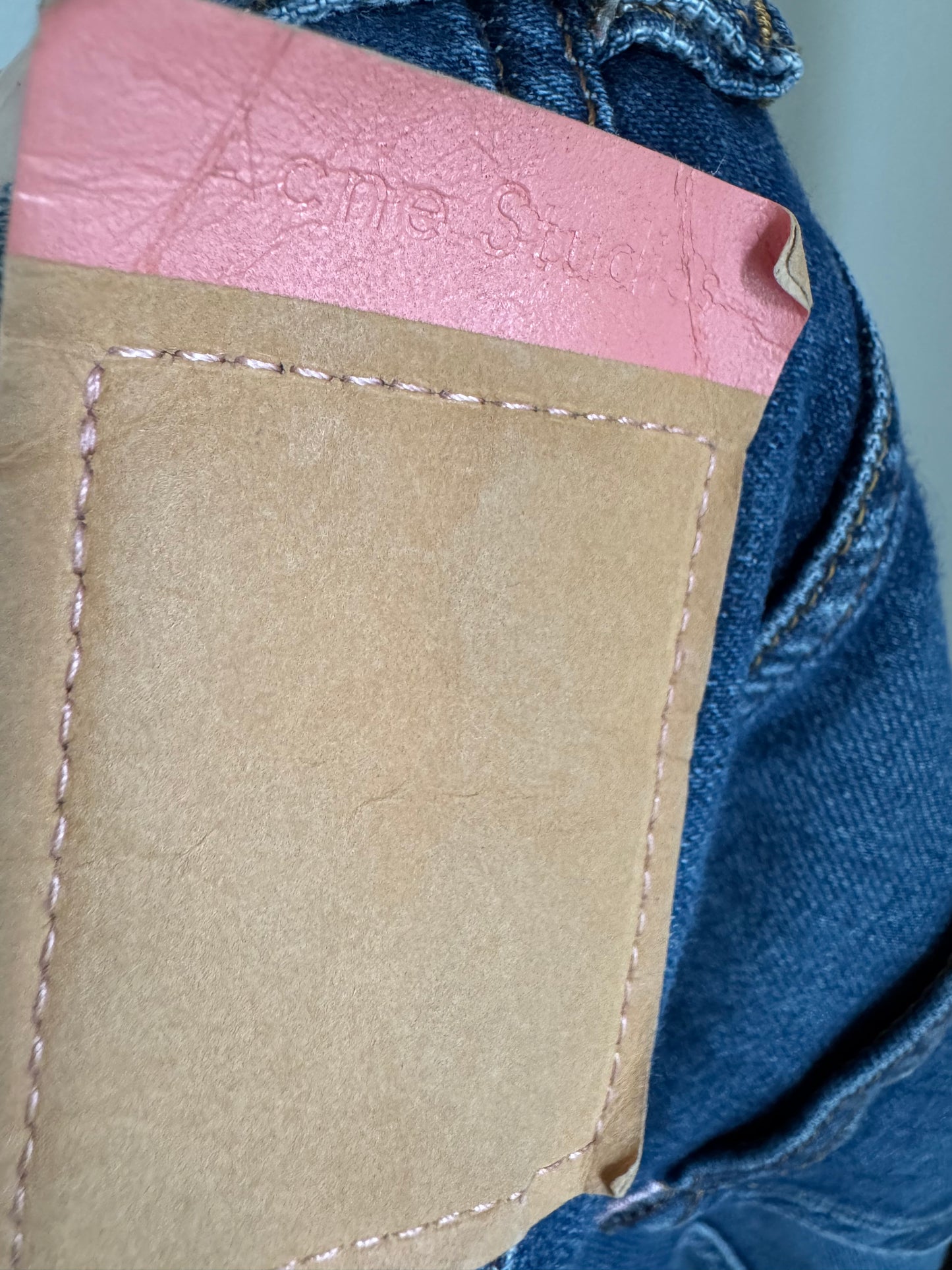 Reclaimed Acne Studio Straight Leg Jeans