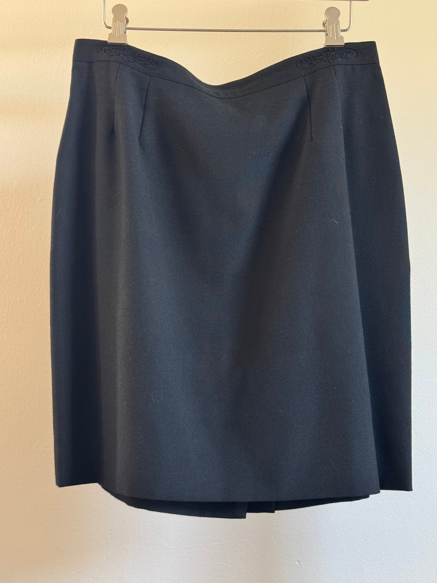 Vintage Le Suit Petite High Waist Mini Skirt