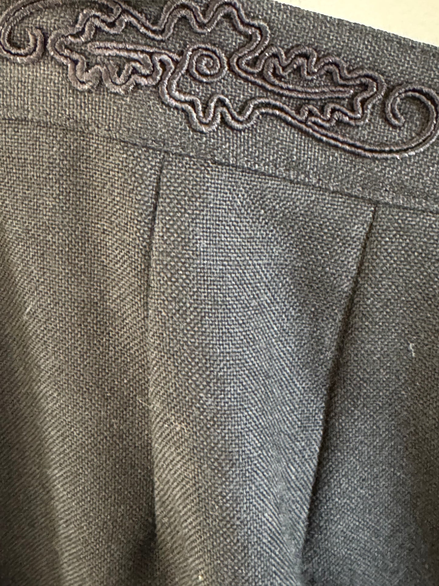 Vintage Le Suit Petite High Waist Mini Skirt