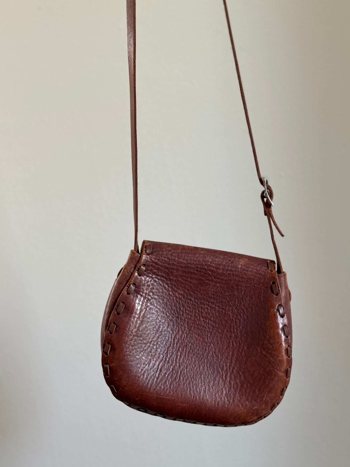 Vintage Handmade Leather Bag