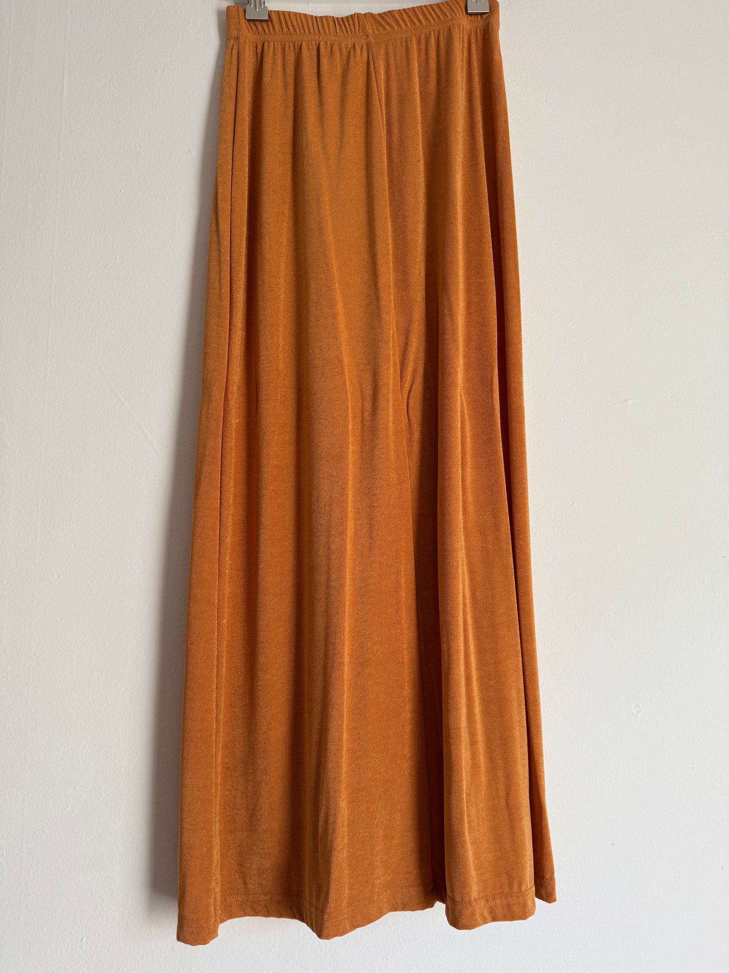 Carolyn Strauss Collection Slinky Skirt in Pumpkin
