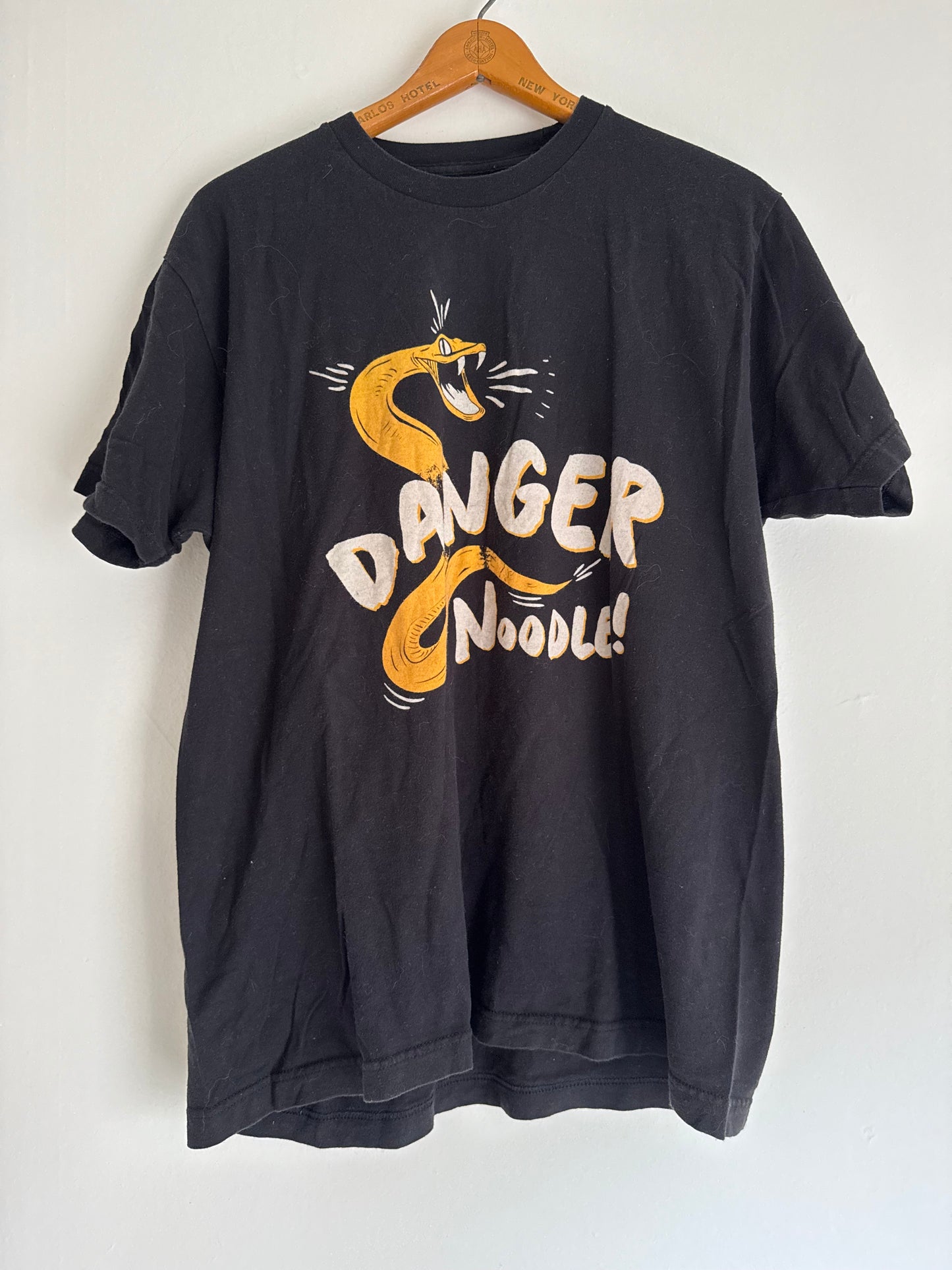 Vintage Danger Noodle Tee in Black
