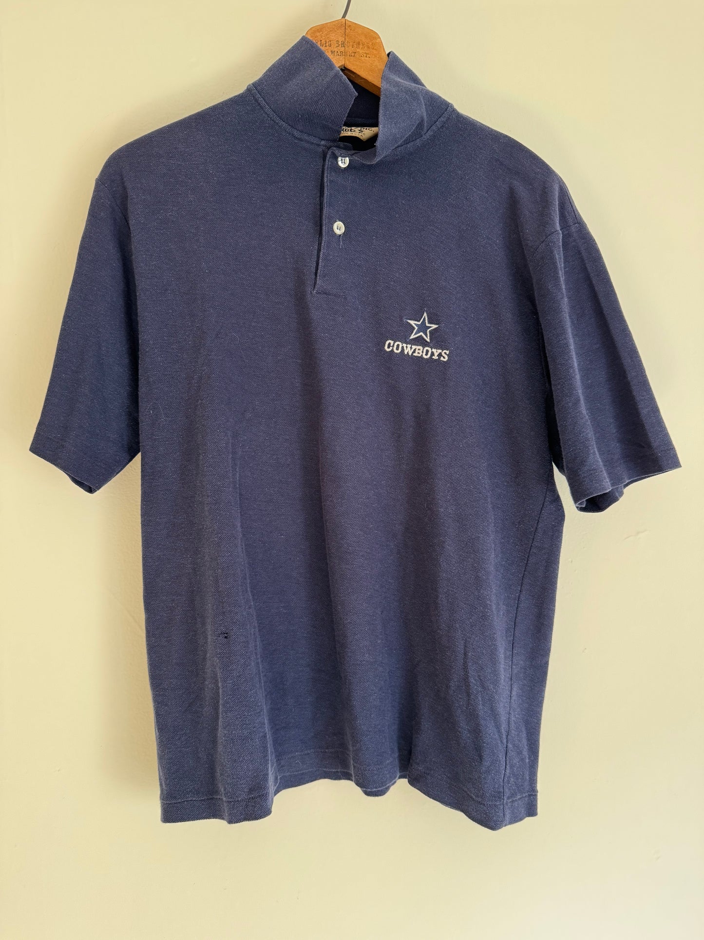 Vintage Cowboys Polo in Navy