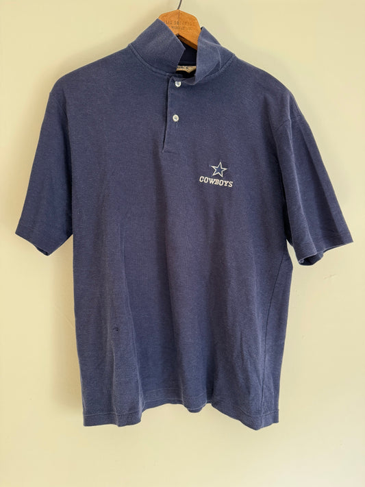 Vintage Cowboys Polo in Navy