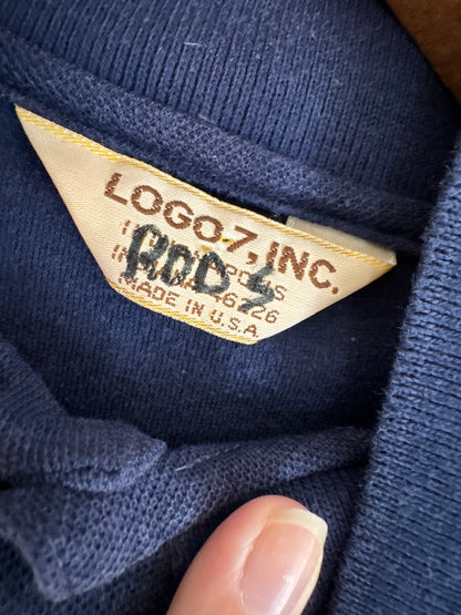 Vintage Cowboys Polo in Navy