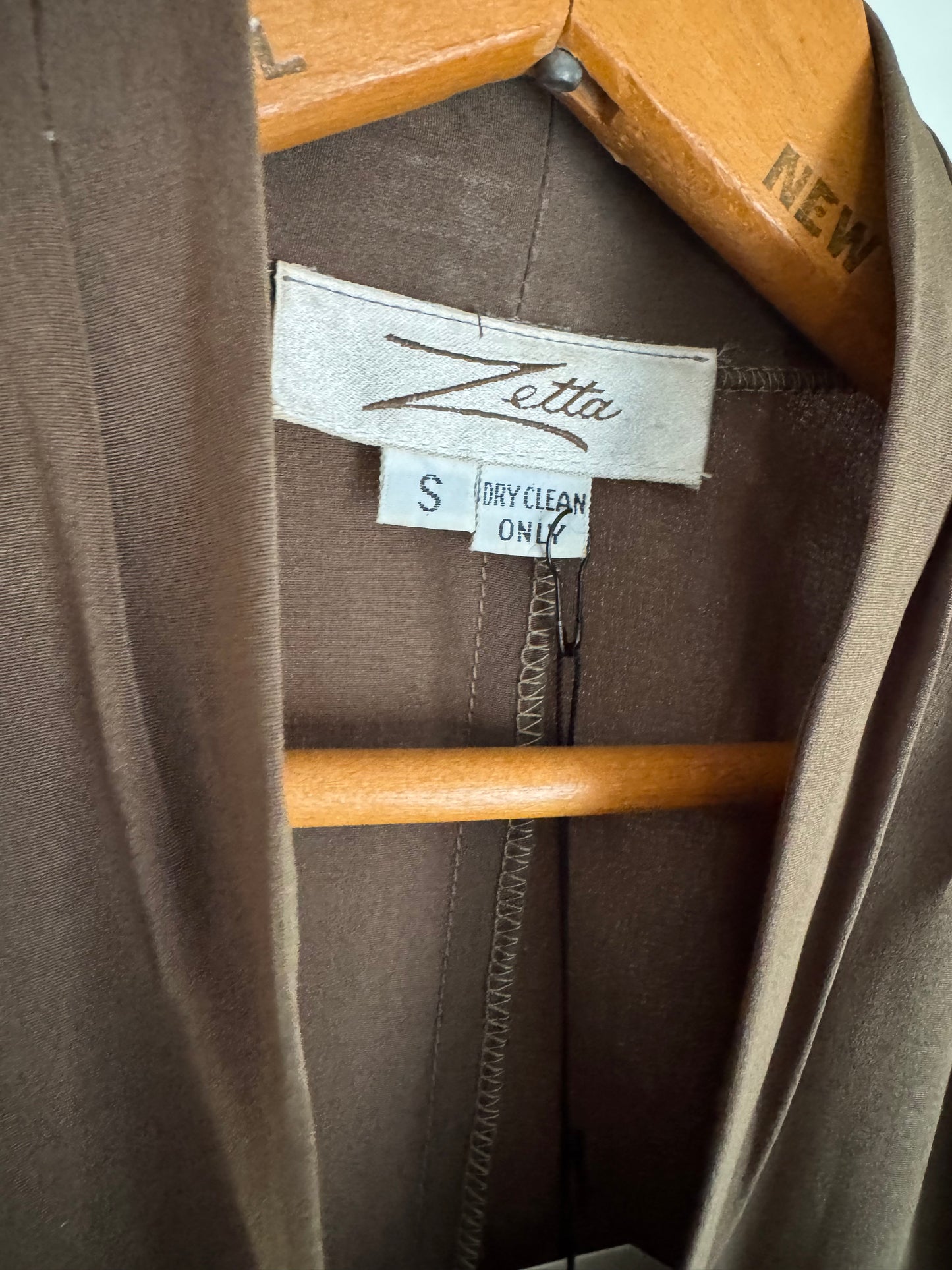 Zetta Wrap Blouse in Dark Olive