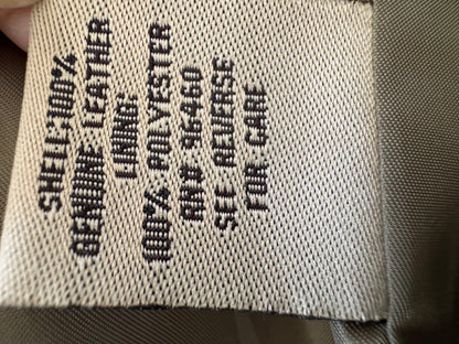 Madison Creek Outfitters Distressed Leather Blazer in Chocolate