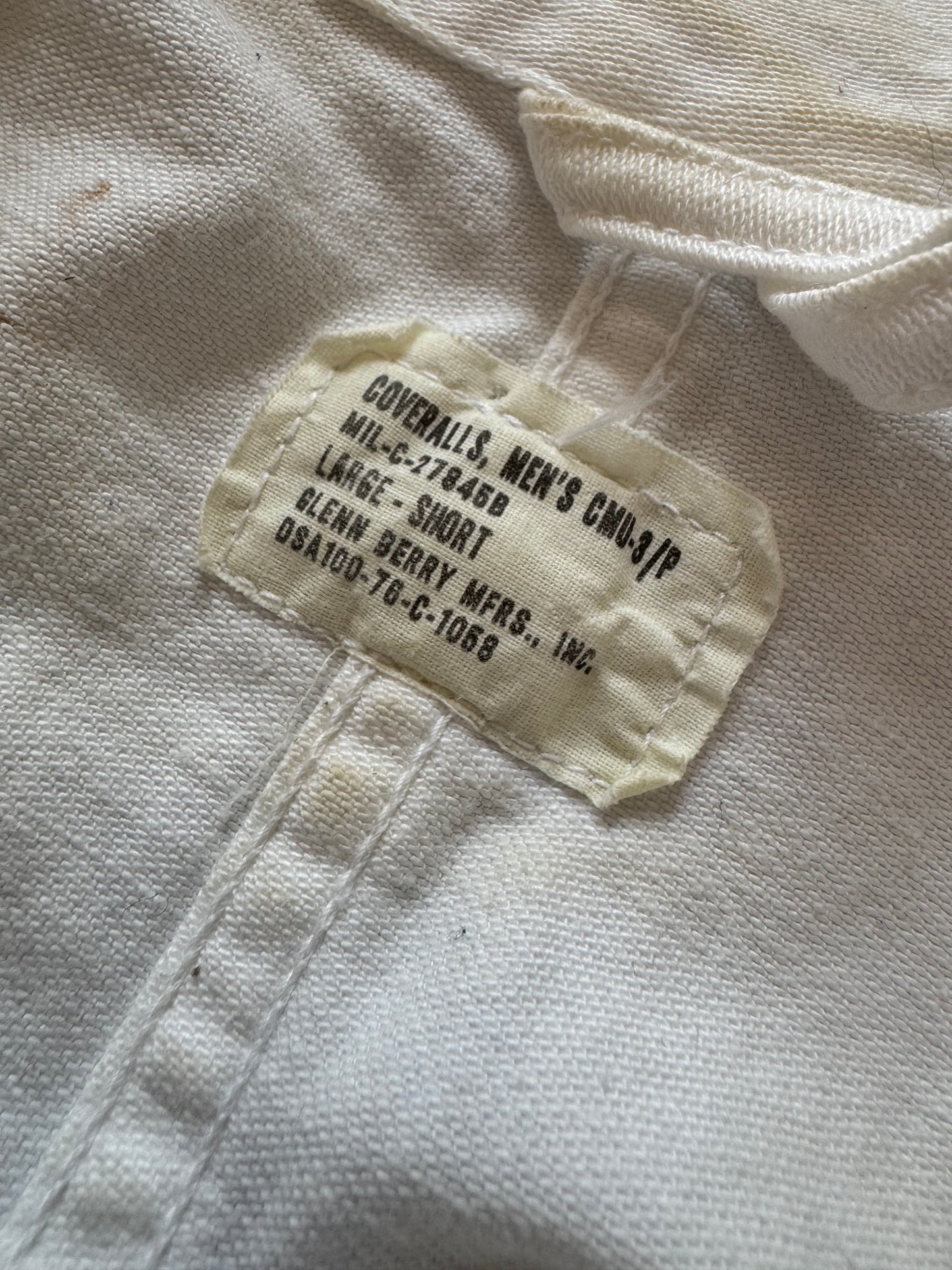 Broken In Coveralls in White