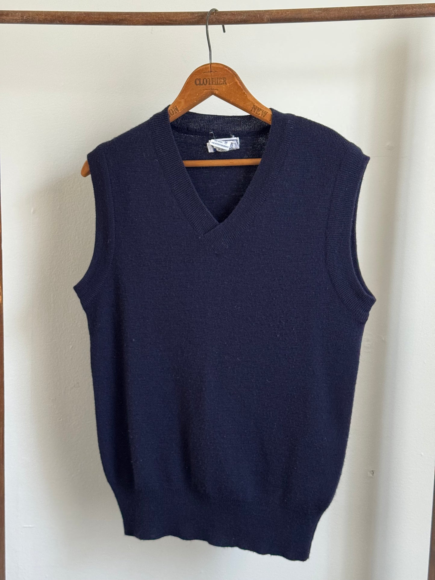 Vintage J.Riggings Sweater Vest in Navy