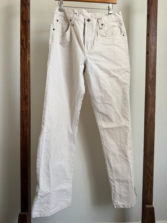 Reclaimed Orvis Canvas Jeans in Natural
