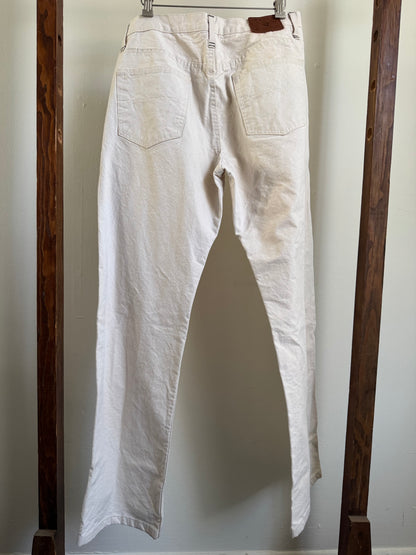 Reclaimed Orvis Canvas Jeans in Natural
