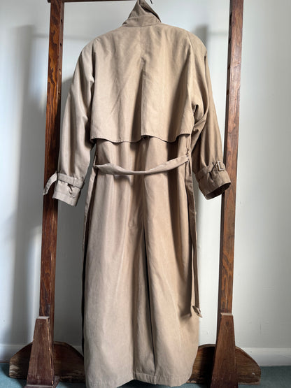Vintage Larry Levine Trench Coat in Khaki