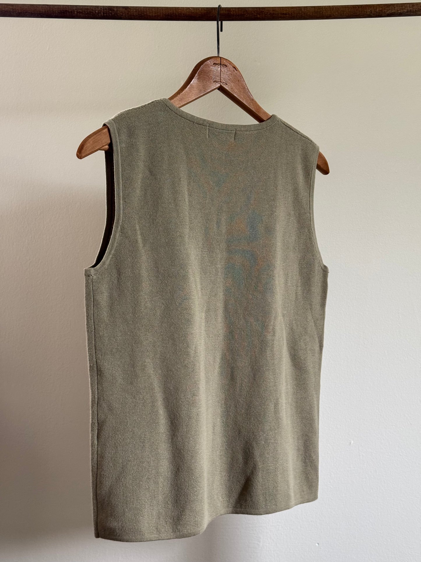 Reclaimed Knit Tank in Thistle