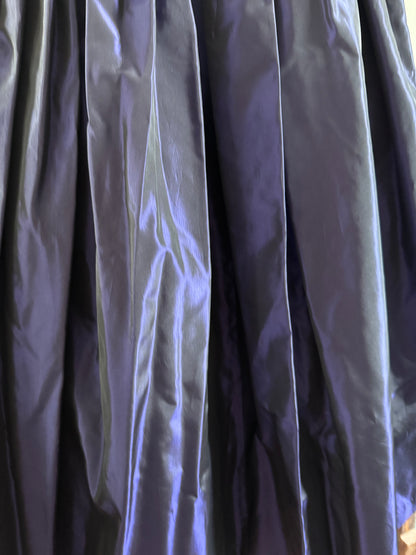 Reclaimed Irridescent Full Skirt in Purple