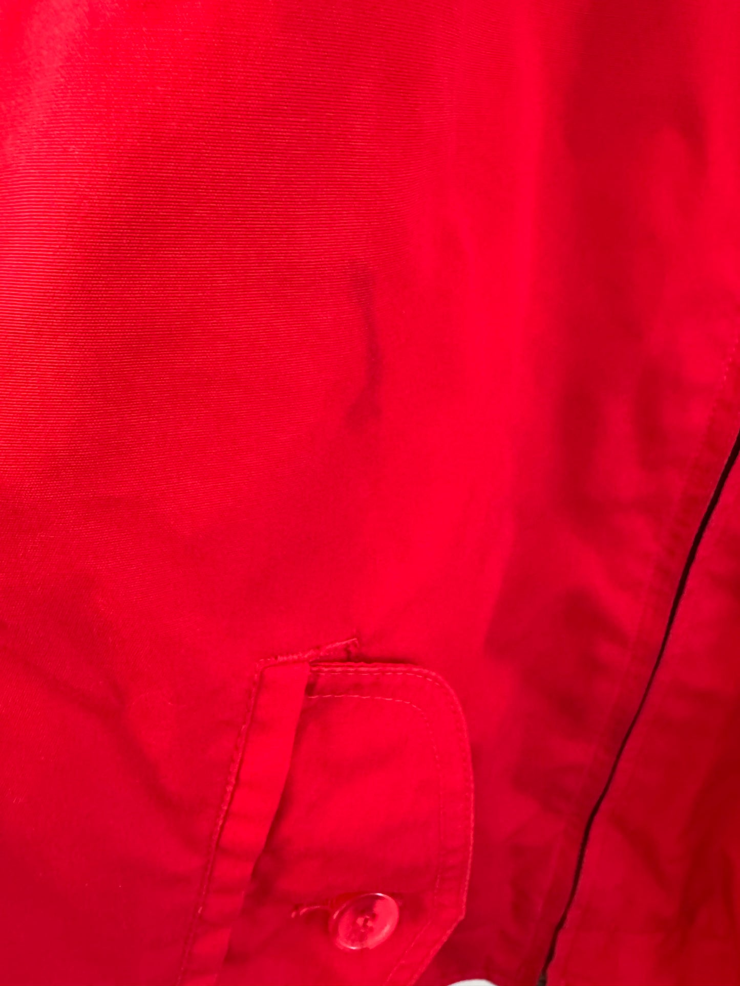 Reclaimed Eddie Bower Bomber Jacket in Red