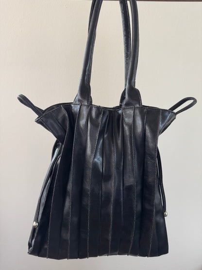 Reclaimed Accordion Pleat Bag