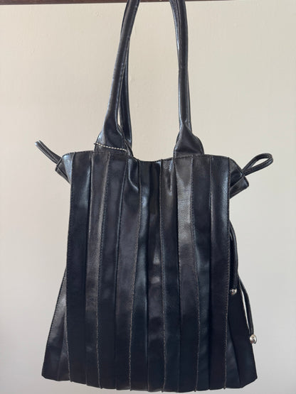 Reclaimed Accordion Pleat Bag