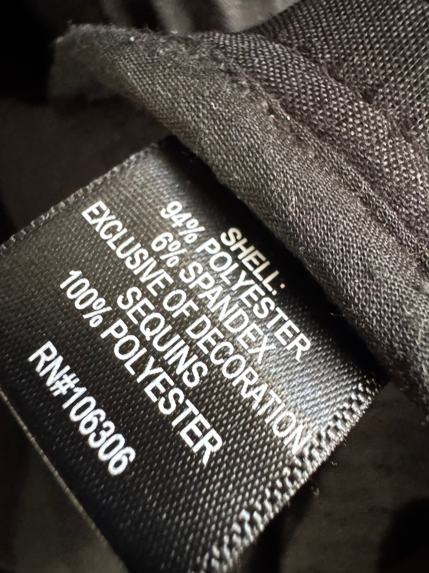 Reclaimed Berek Sequin Jacket in Black