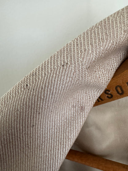 Vintage Yves Saint Laurent Silk Sport Coat in Sand