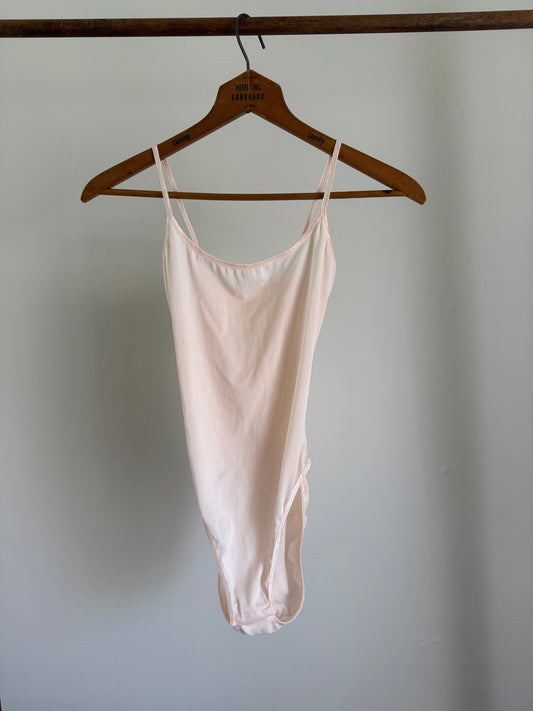 Reclaimed Body Suit in Ballet Pink