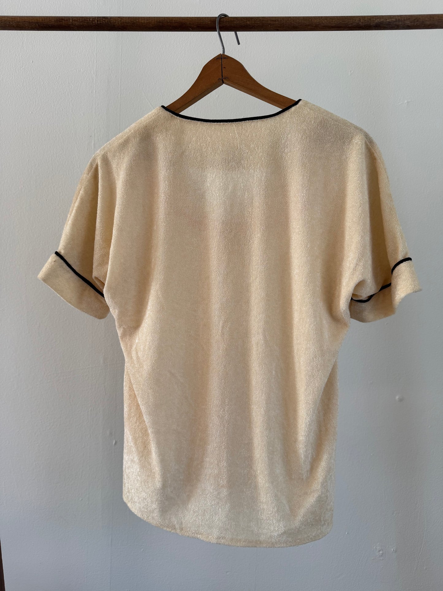 Vintage Patty O'Neil Top and Skirt Set in Butter