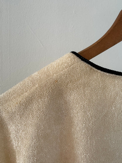 Vintage Patty O'Neil Top and Skirt Set in Butter