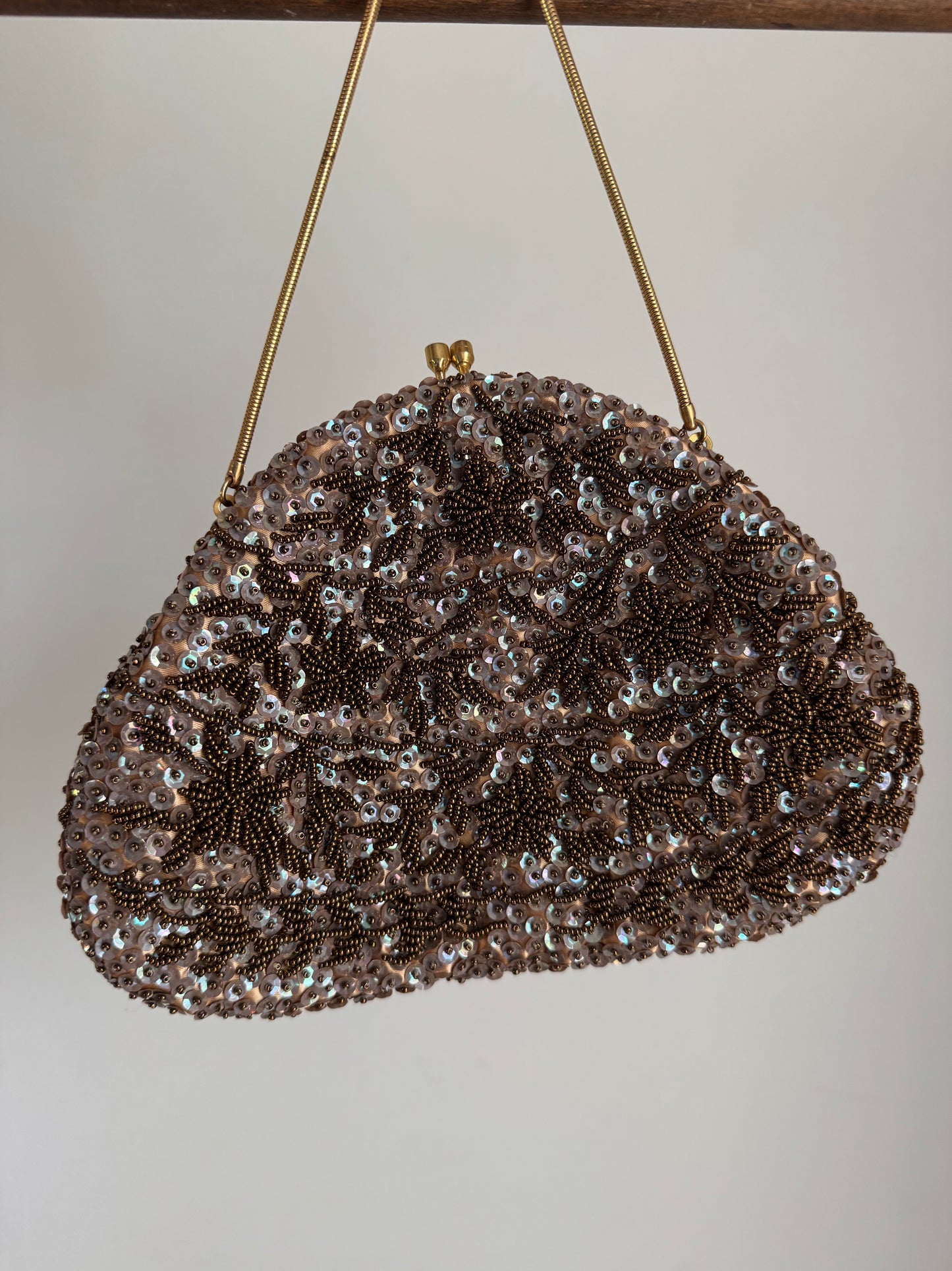 Vintage Sharonee Beaded Handbag
