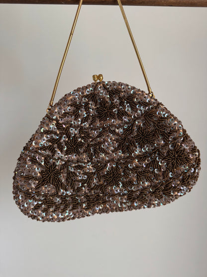 Vintage Sharonee Beaded Handbag