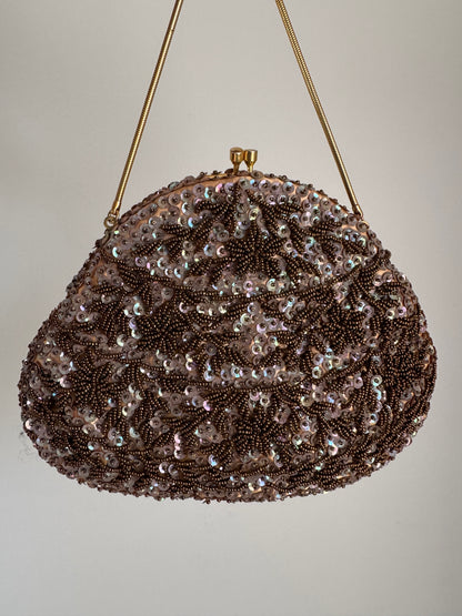 Vintage Sharonee Beaded Handbag