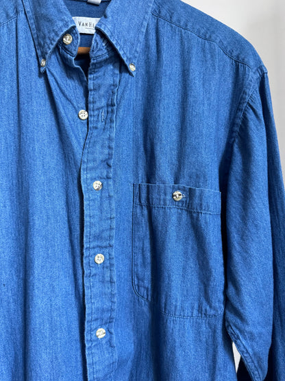 Reclaimed Van Heusen Denim Button Down Shirt