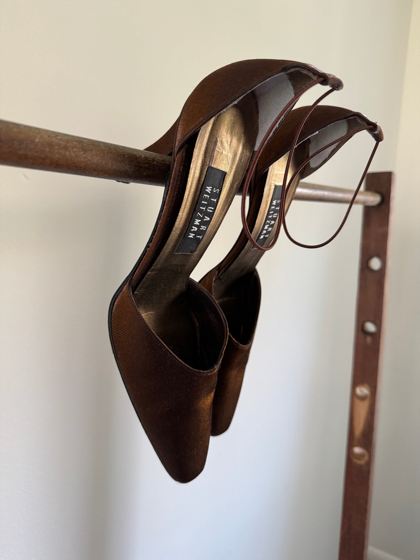 Reclaimed Stuart Weitzman Copper Heels