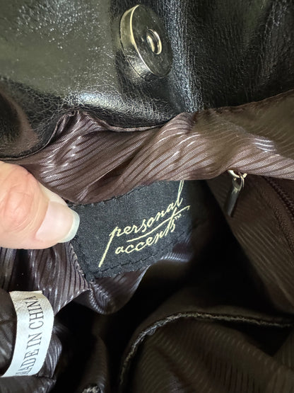 Reclaimed Accordion Pleat Bag