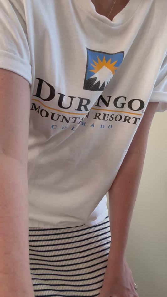 Vintage Durango Tee in White