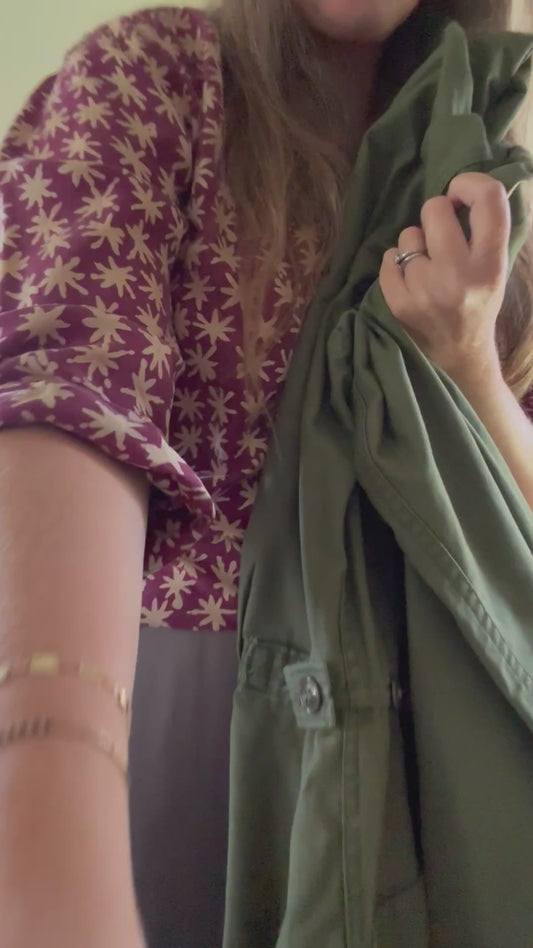 Vintage Fatigue Pants in Olive